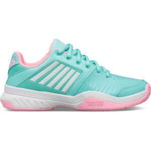 KSWISS Court Express Omni   Aruba Blue/soft Neon Pink/white - Junior 5.5