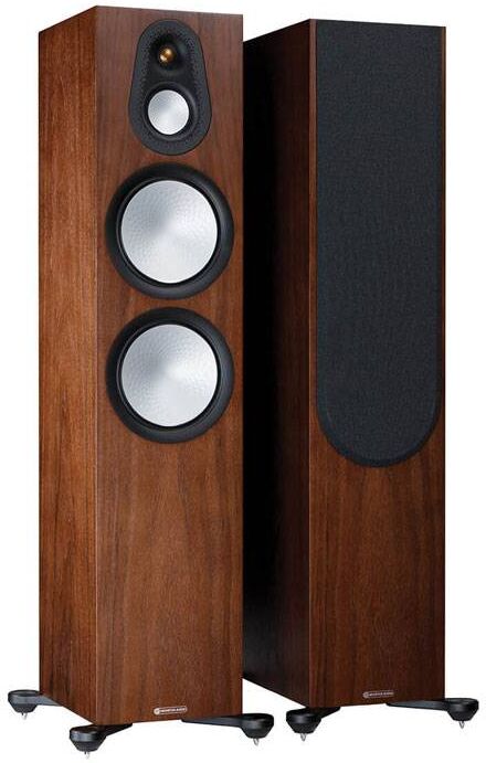 Monitor Audio Silver 500 7G Speakers Natural Walnut