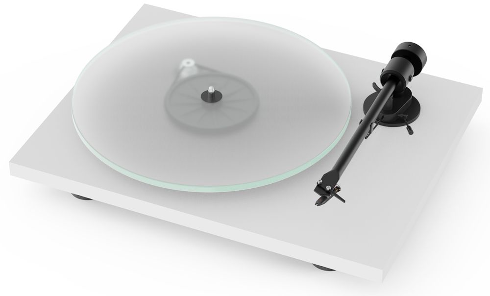 Pro-Ject T1 BT Bluetooth Turntable Satin White