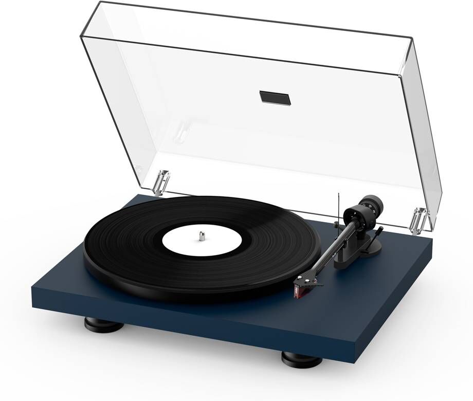 Pro-Ject Debut Carbon EVO Turntable Satin Steel Blue