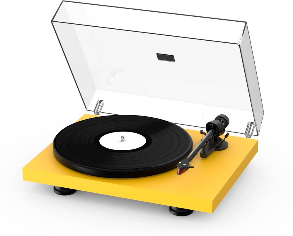 Pro-Ject Debut Carbon EVO Turntable Satin Golden Yellow