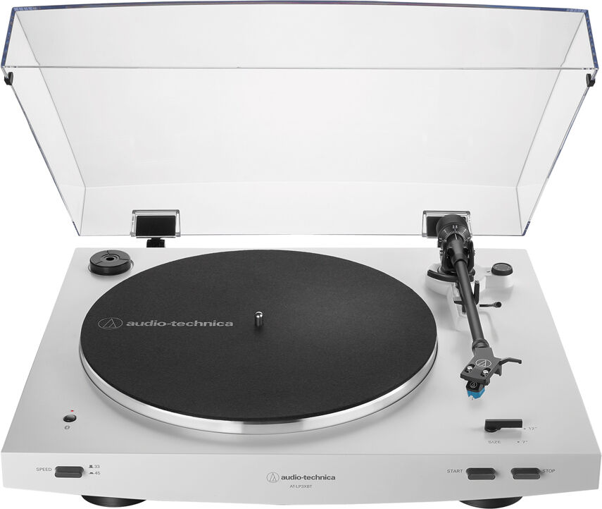 Audio Technica AT-LP3XBT Wireless Belt-Drive Turntable White