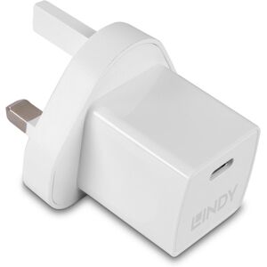 Lindy 20W Type C PD Charger, UK Plug