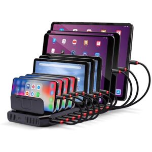 Lindy 10 Port USB Charging Station for Tablets & Smartphones