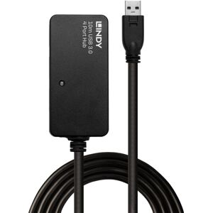 Lindy 10m USB 3.0 Active Extension Pro 4 Port Hub