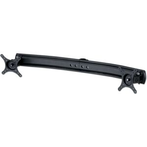 Lindy Dual Curved Arm Bracket, Black