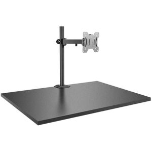 Lindy Single Display Bracket with Pole and Desk Clamp