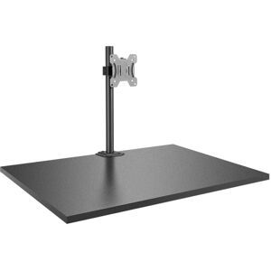 Lindy Single Display Short Bracket with Pole and Desk Clamp