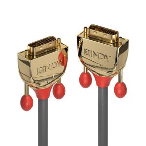 Lindy 1m Gold DVI-D Dual Link Cable