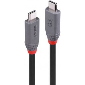 Lindy 0.8m USB 4 240W Type C Cable, Anthra Line