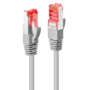 Lindy CAT6 S/FTP Snagless Gigabit Network Cable, Grey