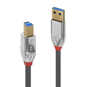 Lindy 2m USB 3.0 Type A to B Cable, Cromo Line