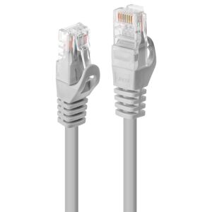 Lindy 3m CAT5e U/UTP Snaglass Network Cable, Grey