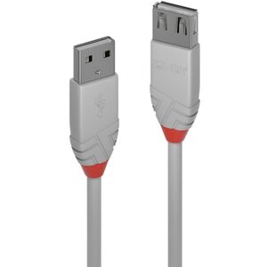 Lindy 3m USB 2.0 Type A Extension Cable, Anthra Line