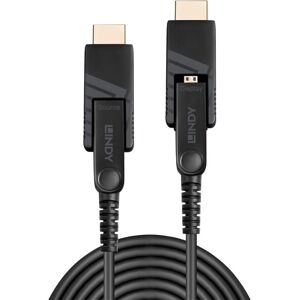 Lindy 40m Fibre Optic Hybrid Micro-HDMI 18G Cable