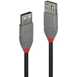 Lindy 5m USB 2.0 Type A Extension Cable, Anthra Line