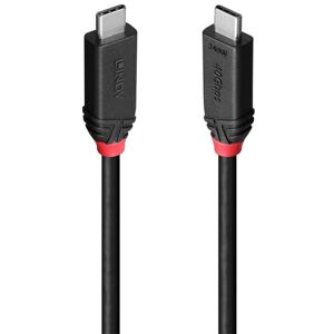 Lindy 2m USB4 240W Type C Cable, Black Line Lindy 2m USB4 240W Type C Cable, Black Line