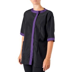 Groomers Amelia Boat Neck Jacket Black/Purple - Small Size: Small Groomers Amelia Boat Neck Jacket Black/Purple - Small Size: Small