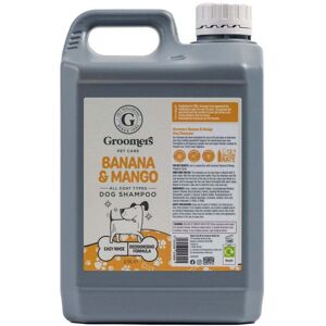 Groomers Banana & Mango Dog Shampoo 2.5L Size: 2.5L Groomers Banana & Mango Dog Shampoo 2.5L Size: 2.5L