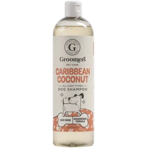 Groomers Caribbean Coconut Dog Shampoo 500ml Size: 500ml Groomers Caribbean Coconut Dog Shampoo 500ml Size: 500ml