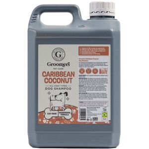 Groomers Caribbean Coconut Dog Shampoo 2.5L Size: 2.5L Groomers Caribbean Coconut Dog Shampoo 2.5L Size: 2.5L