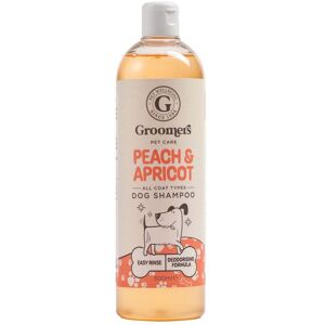 Groomers Peach & Apricot Dog Shampoo 500ml Size: 500ml Groomers Peach & Apricot Dog Shampoo 500ml Size: 500ml
