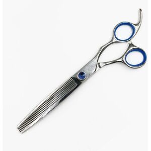 Groomers Topaz 7" 60T Curved Thinning Scissors Groomers Topaz 7" 60T Curved Thinning Scissors