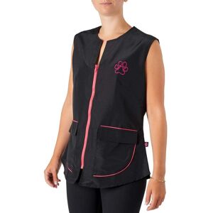Groomers Winnie Waistcoat Black/Pink - XXL Size: XX Large Groomers Winnie Waistcoat Black/Pink - XXL Size: XX Large