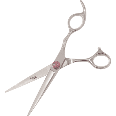 Groomers Topaz Pink 6.5" Straight Scissors Groomers Topaz Pink 6.5" Straight Scissors