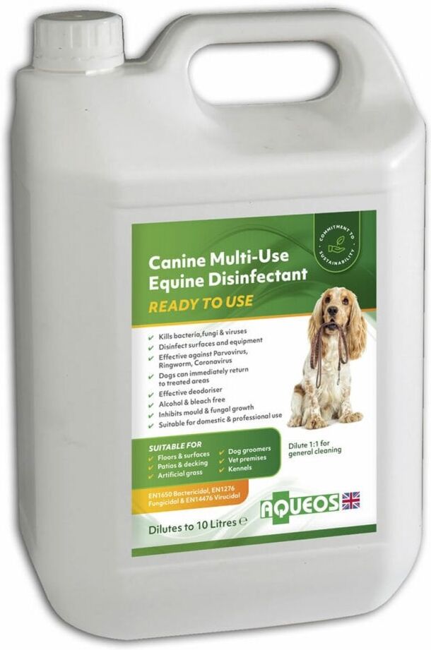 Aqueos Ready-To-Use Canine Disinfectant and Deodoriser