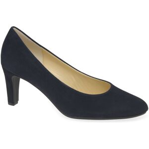 Gabor Edina Womens Court Shoes Colour: Atlantic Suede, Size: 5 5 - female