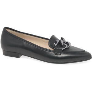 Gabor Carol Womens Loafers Colour: Black Leather, Size: 3 3 - female