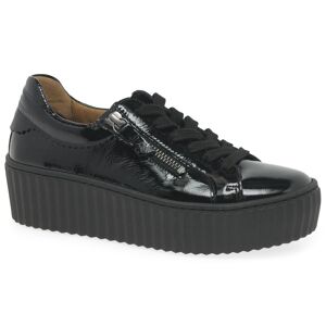 Gabor Dolly Womens Trainers Colour: Black Patent, Size: 6 6 - female