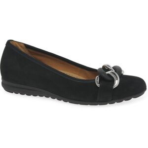 Gabor Sabia Women's Shoes Colour: Black Suede, Size: 6 6 - female