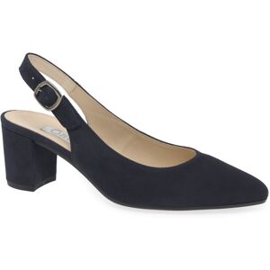 Gabor Helmsdale Women's Court Shoes Colour: Atlantic Suede, Size: 5 - female