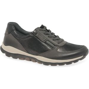 Gabor Fantastic Womens Casual Sports Trainers Colour: Vulcano Leather/ 6.5 - female