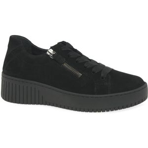 Gabor Wolf Womens Trainers Colour: Black Nubuck, Size: 5 / 38 5 / 38 - female