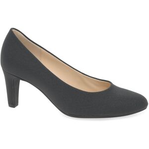 Gabor Edina Womens Court Shoes Colour: Black Glitter, Size: 8 8 - female