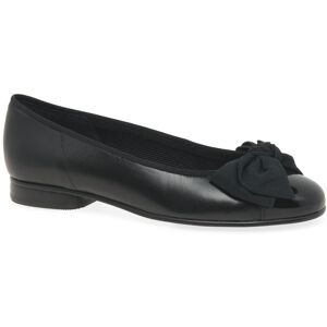 Gabor Amy Womens Ballerina Pumps Colour: Black, Size: 6.5 6.5 - female