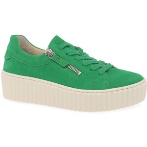 Gabor Dolly Womens Trainers Colour: Verde Suede, Size: 5.5 5.5 - female