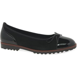 Gabor Temptation Womens Casual Shoes Colour: Black Suede/Patent SS21, 6.5 - female Gabor Temptation Womens Casual Shoes Colour: Black Suede/Patent SS21, 6.5 - female