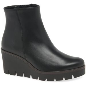 Gabor Utopia Womens Wedge Heel Ankle Boots Colour: Black, Size: 3.5 3.5 - female Gabor Utopia Womens Wedge Heel Ankle Boots Colour: Black, Size: 3.5 3.5 - female