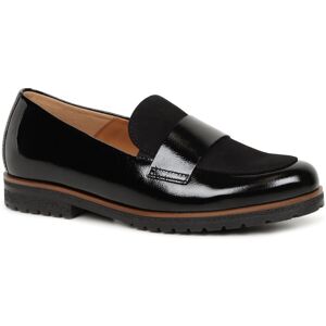 Gabor Elder Womens Loafers Colour: Black Suede/Patent, Size: 3.5 3.5 - female Gabor Elder Womens Loafers Colour: Black Suede/Patent, Size: 3.5 3.5 - female
