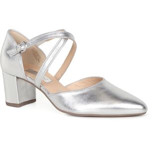 Gabor Gisele Womens Open Court Shoes Colour: Silver Shine Metallic, Si 7.5 - female Gabor Gisele Womens Open Court Shoes Colour: Silver Shine Metallic, Si 7.5 - female