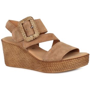 Gabor Embrace Womens Wedge Sandal Colour: Peanut Suede, Size: 7.5 7.5 - female Gabor Embrace Womens Wedge Sandal Colour: Peanut Suede, Size: 7.5 7.5 - female