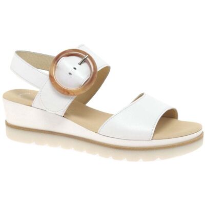 Gabor Yeo Womens Wedge Sandals Colour: White, Size: 6.5 6.5 - female Gabor Yeo Womens Wedge Sandals Colour: White, Size: 6.5 6.5 - female