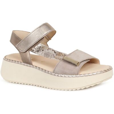 Gabor Foam Womens Sandals Colour: Puder Combi/Lea, Size: 6.5 6.5 - female Gabor Foam Womens Sandals Colour: Puder Combi/Lea, Size: 6.5 6.5 - female