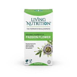 Living Nutrition Organic Fermented Passionflower - 60 Capsules