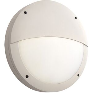 Saxby Lighting Luik Outdoor Component Part Eyelid Casing IP65 18W Textured Matt White Paint