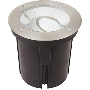 Saxby Lighting Hoxton Outdoor 16.5W LED Recessed Ground Light Brushed Stainless Steel, IP67, 4000K